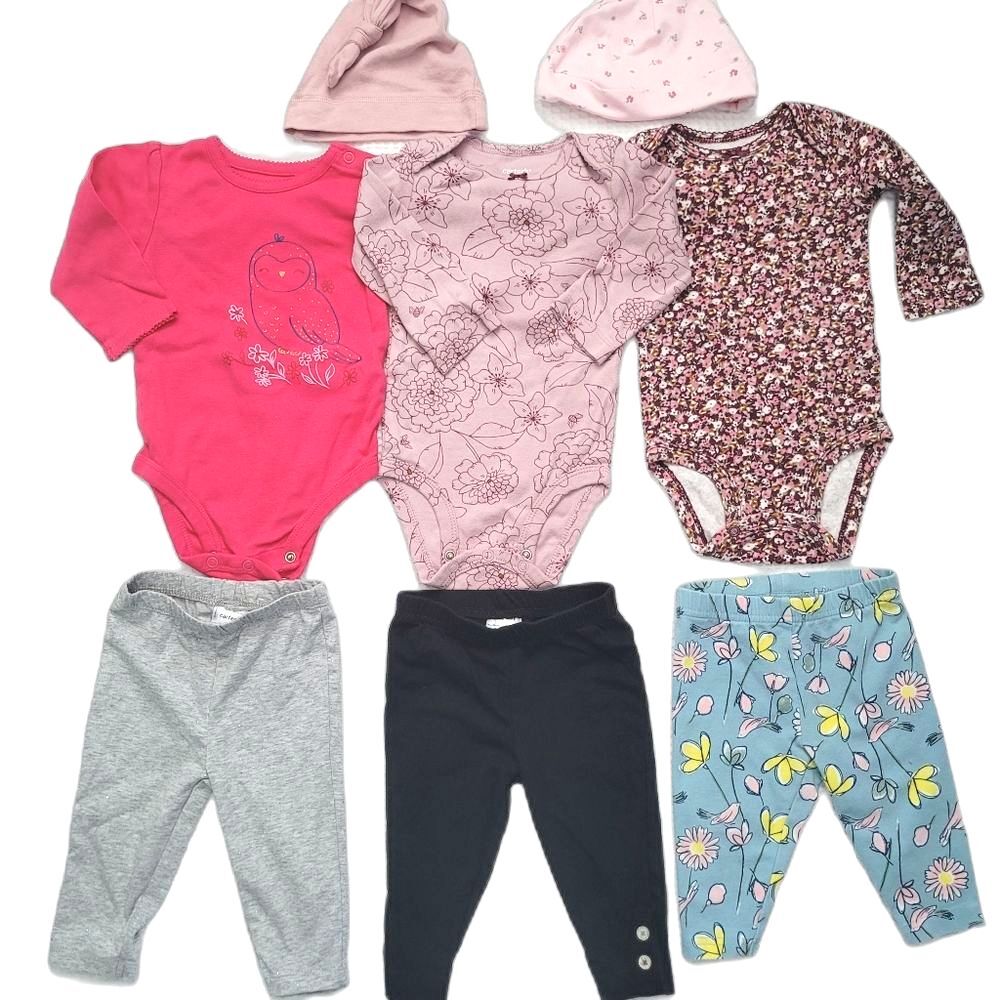 Bundle Carters Baby Gils Clothes Size 6M